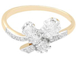 Antique Diamond Dress Ring in Yellow Gold