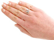 Antique Diamond Dress Ring Wearing 