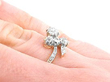 Antique Diamond Dress Ring Wearing 