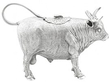 Silver cow creamers 