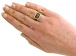 Mourning Ring with Hair 