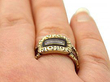 Mourning Ring with Hair 