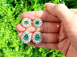 Victorian Emerald Earrings