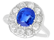 Unheated Sapphire Ring