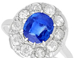 Unheated Sapphire Ring