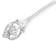 Georgian Silver Fish Slice