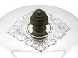 American Silver Biscuit Box Finial 