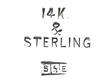 American Silver Biscuit Box Hallmarks 