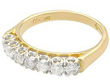 7 Diamond Half Eternity Ring