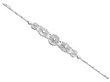 Vintage Platinum Diamond Bracelet Art Deco 
