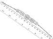  Art Deco 1940s vintage Platinum Diamond Bracelet size 