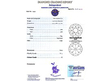 Platinum Diamond Bracelet Certificate