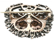 Victorian Animal Brooch Back