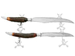 Sterling silver carving set