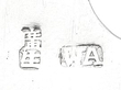 Rare Chinese Silver Card Case Hallmarks 