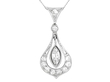 Platinum Antique Diamond Pendant