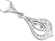 Antique Platinum Diamond Pendant