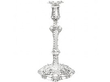 Cast Silver Candlesticks 