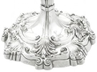 Cast Silver Candlesticks 