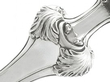 Cast Silver Candlesticks 