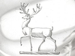 Cast Silver Candlesticks 