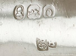 Cast Silver Candlesticks 