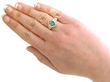 Vintage Opal and Diamond Gold Ring