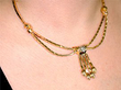 Art Deco Gold Necklace