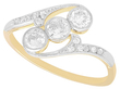 Trilogy Twist Ring