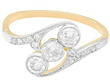 Trilogy Twist Ring