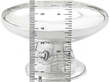 Antique Bon Bon Dish in Sterling Silver for Sale size