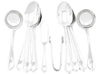 Vintage Silver Flatware Set