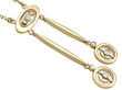 Diamond and Seed Pearl Necklace 