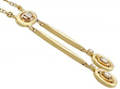 Diamond and Seed Pearl Necklace 