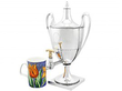 Antique Silver Samovar 