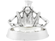 Novelty Silver Inkwell