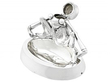 Novelty Silver Inkwell Antique 