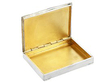 German Silver and Enamel Box