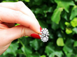 Vintage Diamond Twist Ring outside