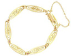 Vintage Ruby and Diamond Bracelet in Yellow Gold reverse