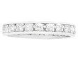platinum full diamond eternity ring