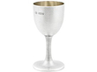 Silver Wine Goblets Engraved