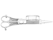 Antique silver Candle Wick Trimmer