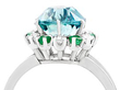 Unusual Zircon Ring UK