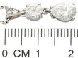 vintage pear cut diamond pendant for sale