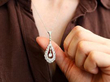 Antique Diamond Pendant On Neck