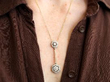 Antique Diamond Pendant On Neck