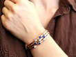 Antique Rose Gold Bangle On Wrist