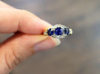 Antique Sapphire Dress Ring