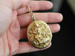 Antique Yellow Gold Locket Pendant